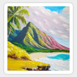 Maui Hawaii Beach Sticker